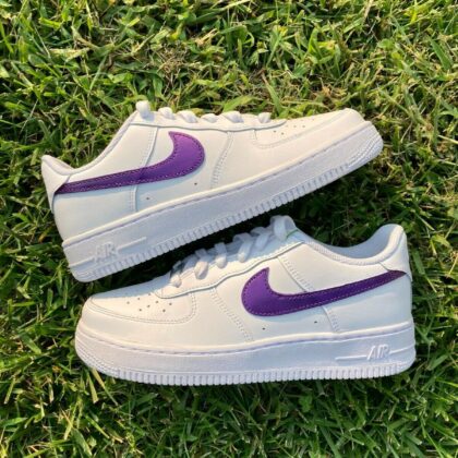 Prince Purple Pearlescent Air Force 1 Custom