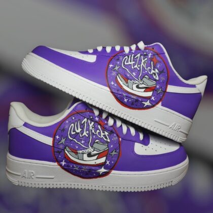 Purple Air Force 1 Custom