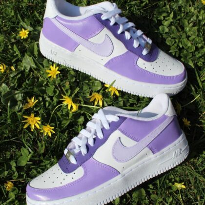 Purple Air Force 1 Custom