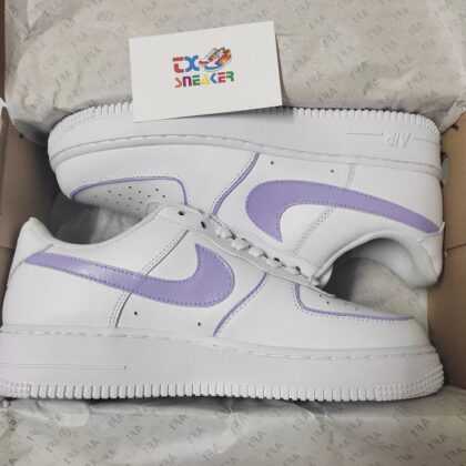 Purple Air Force 1 Custom