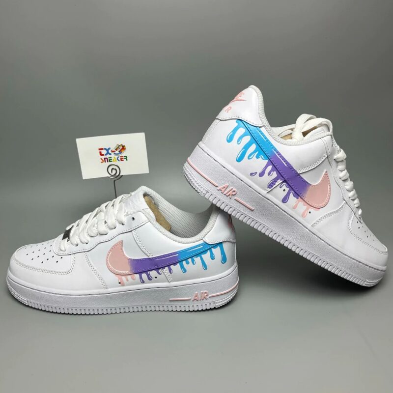 Rainbow Art Color Air Force 1 Custom