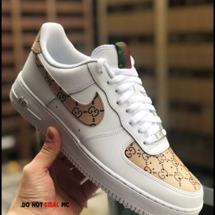 Real Color Gucci Air Force 1 Custom