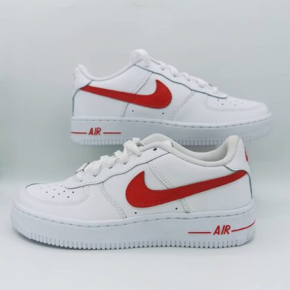 Red Air Force 1 Custom