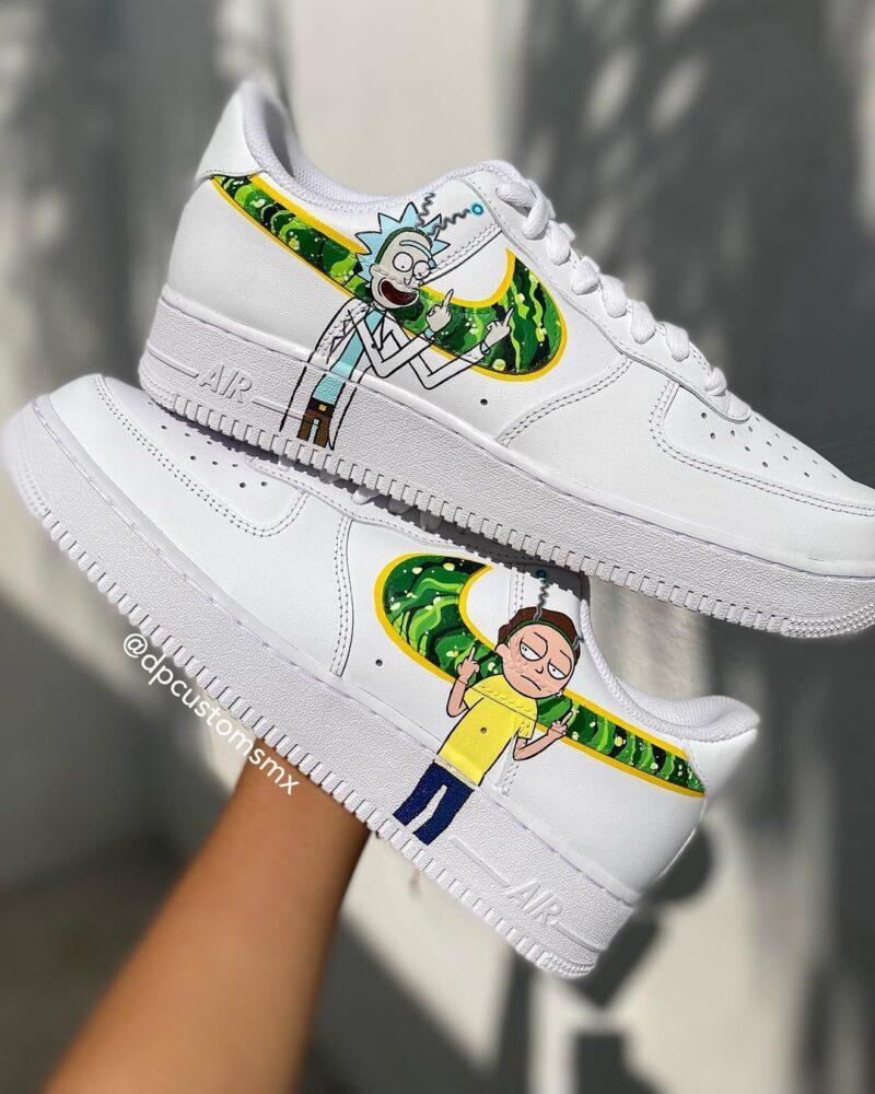 Rick and Morty Air Force 1 Custom