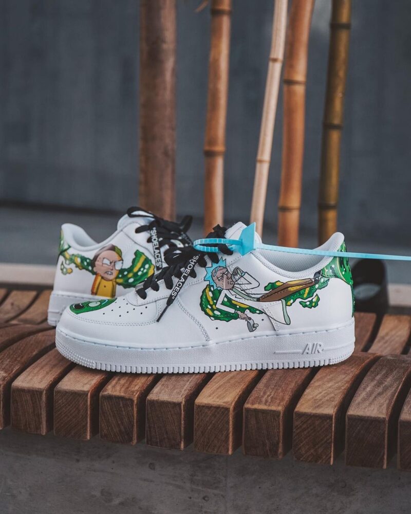 Rick and Morty Air Force 1 Custom