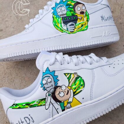 Rick and Morty Air Force 1 Custom