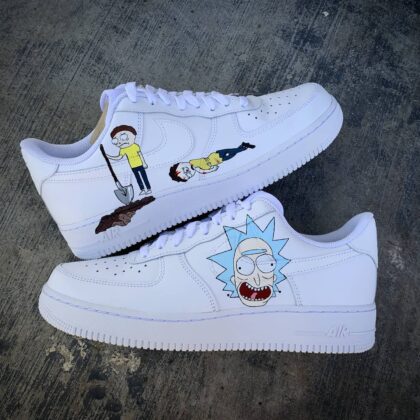 Rick and Morty Air Force 1 Custom