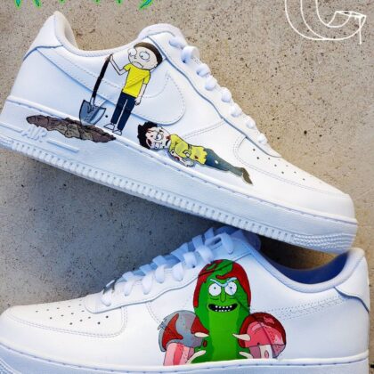 Rick and Morty Air Force 1 Custom