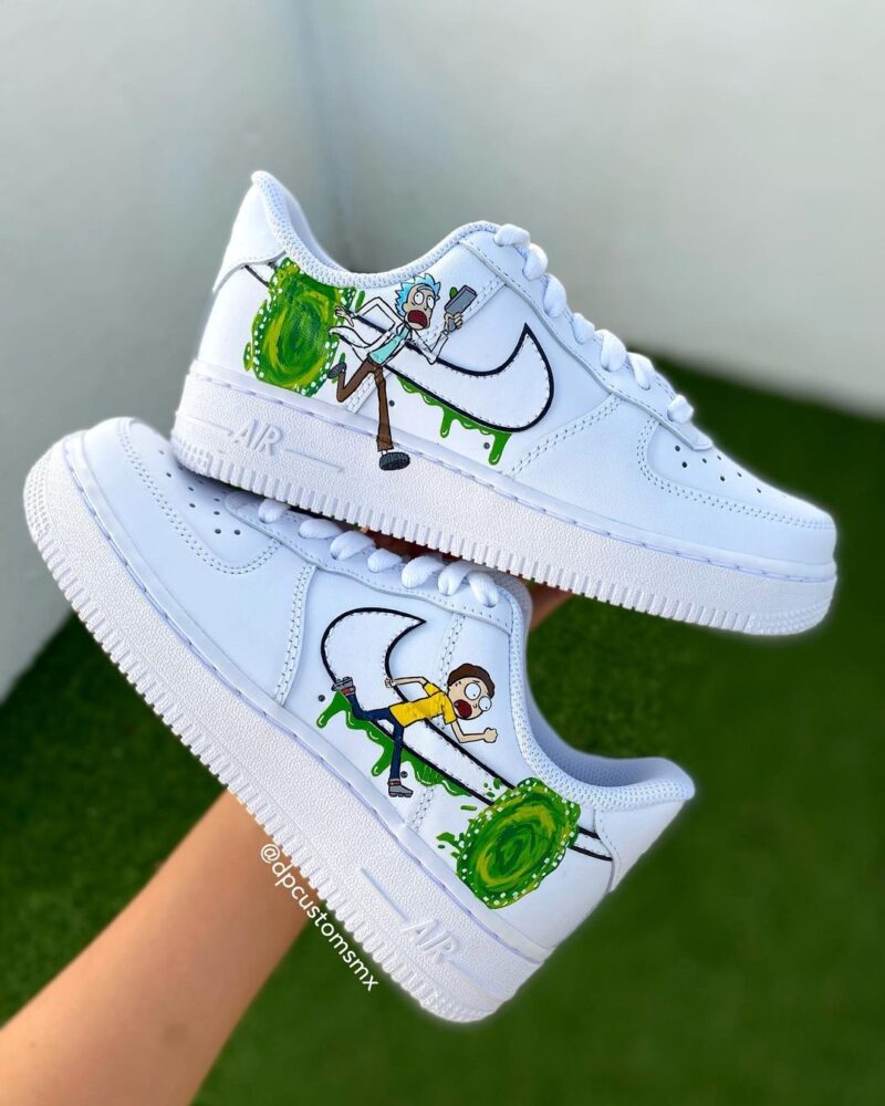 Rick and Morty Air Force 1 Custom