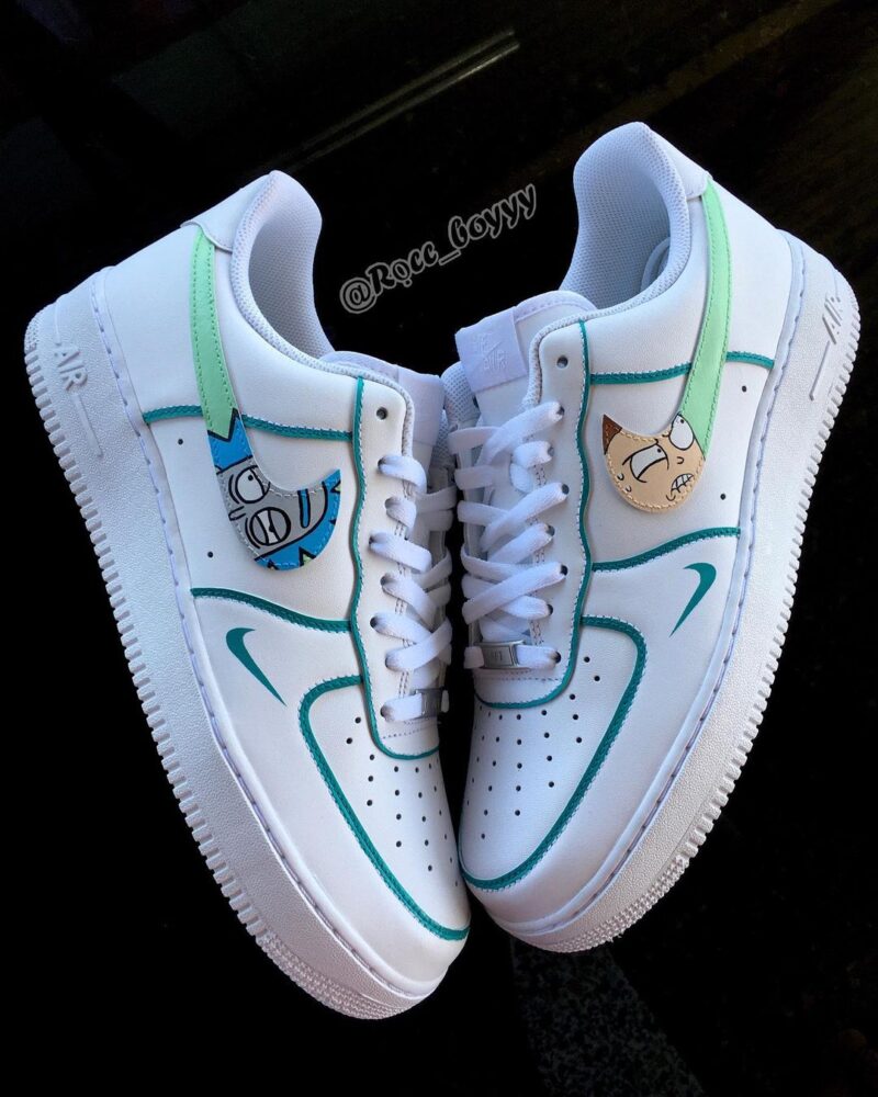 Rick and Morty Air Force 1 Custom