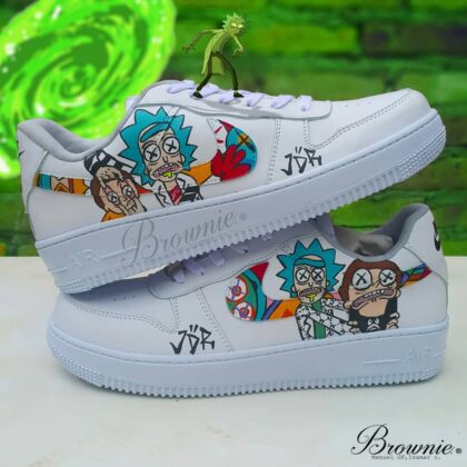 Rick and Morty Air Force 1 Custom