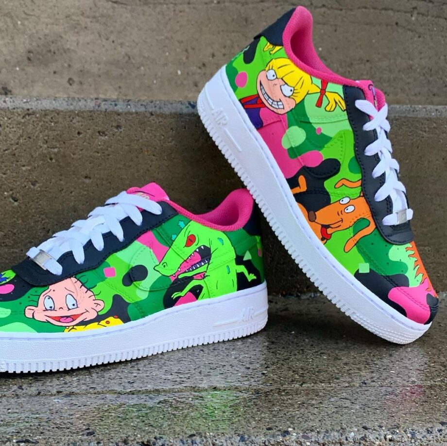 custom air force 1 rugrats