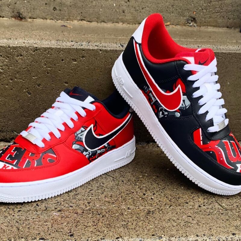 Rutgers Basketball Air Force 1 Custom