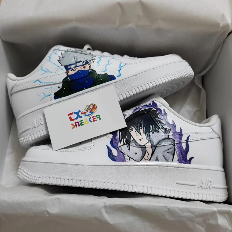 Sasuke x Kakashi Air Force 1 Custom