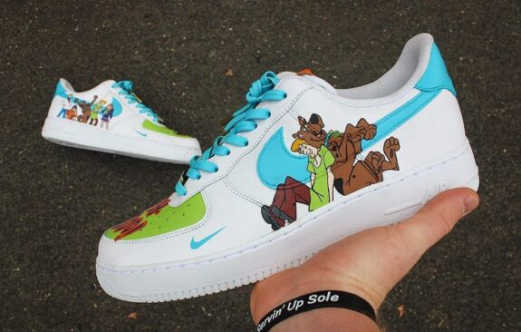 custom scooby doo air force 1