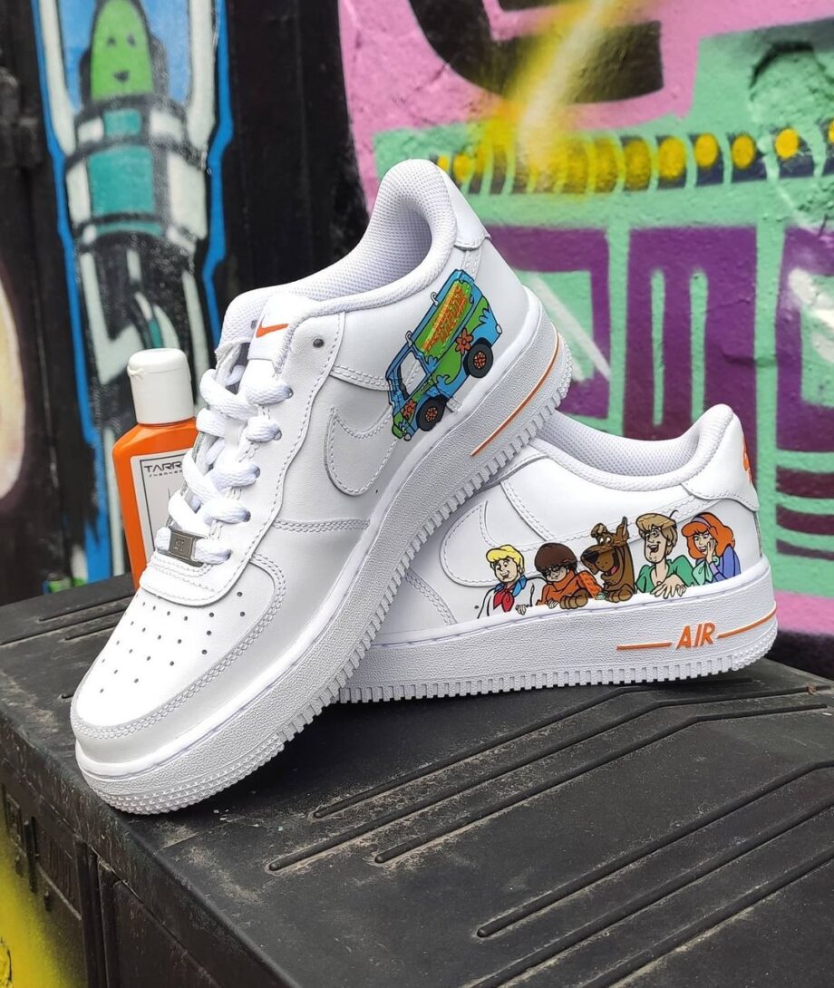 custom air force 1 scooby doo