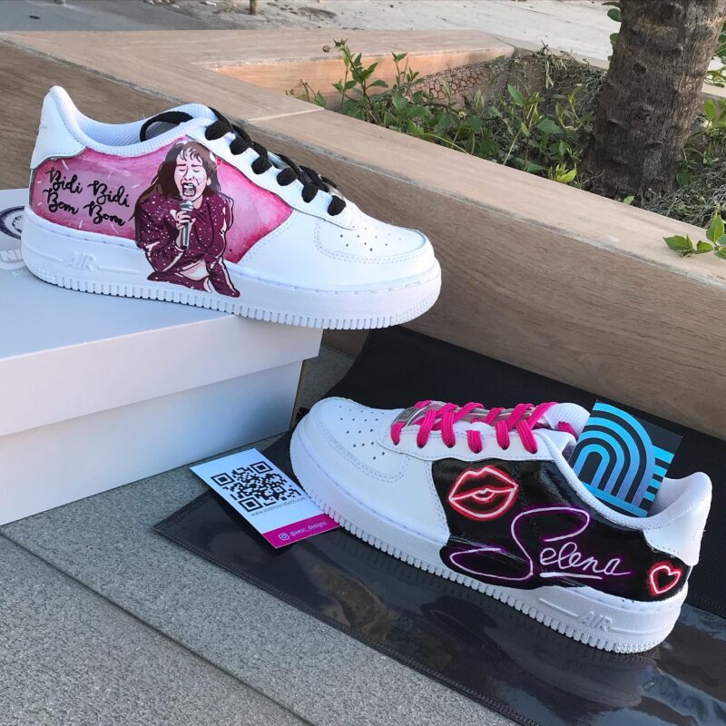 Selena Air Force 1 Custom