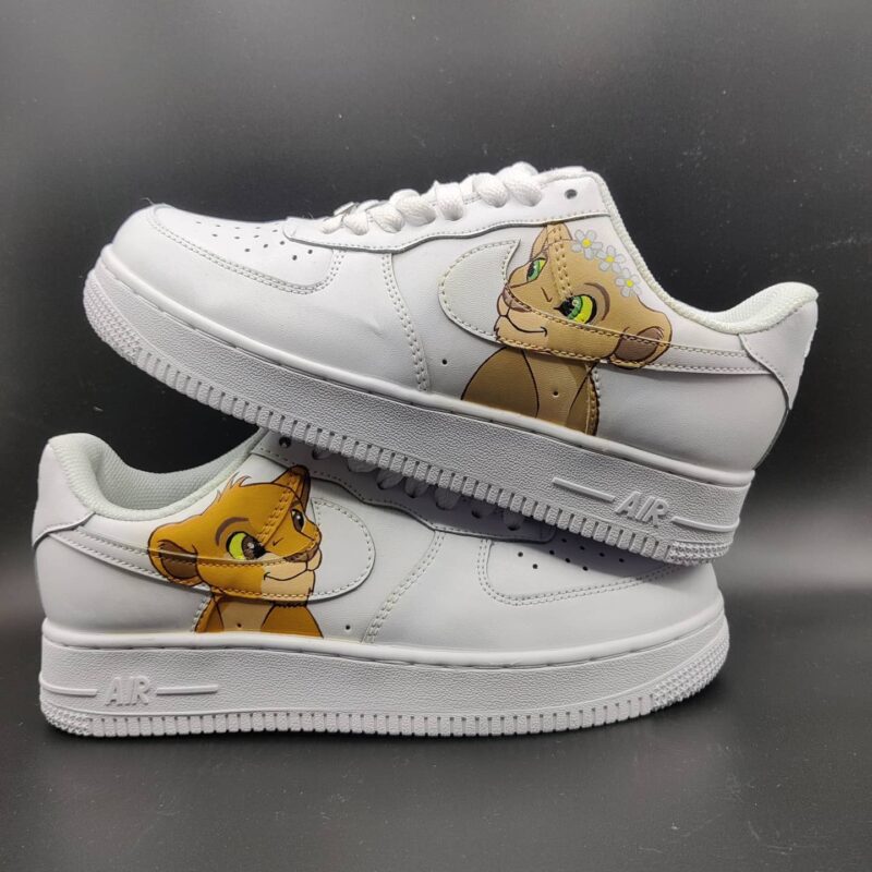 Simba and Nala Air Force 1 Custom