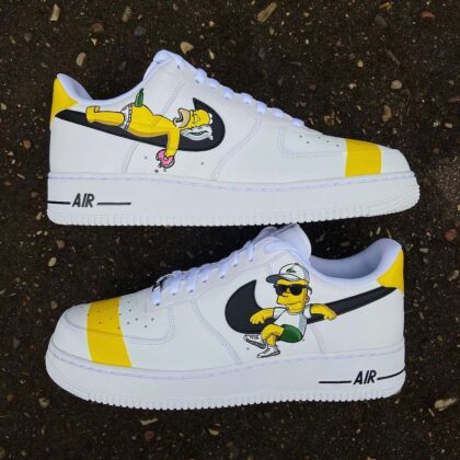 Simpsons Air Force 1 Custom