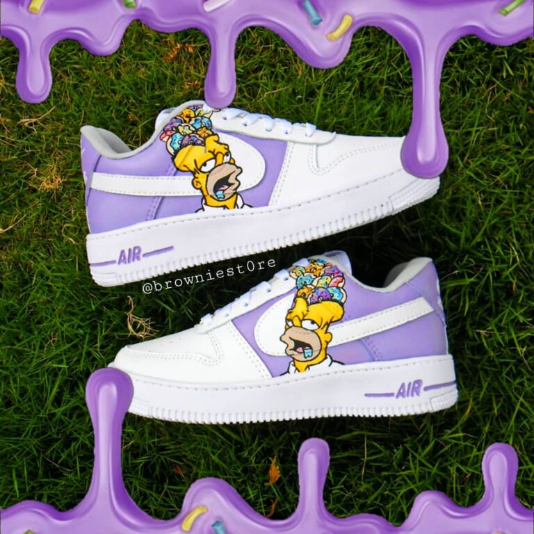 donut custom air force 1