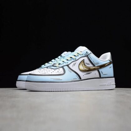 Sketch Outline Air Force 1 Custom