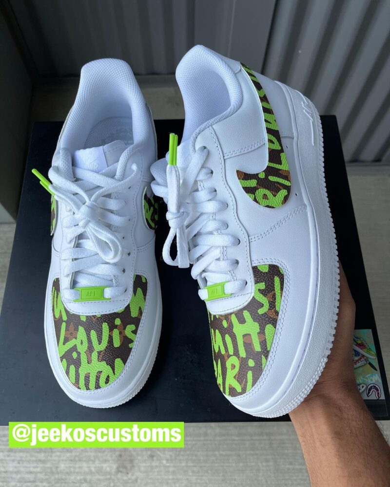 Slime Air Force 1 Custom