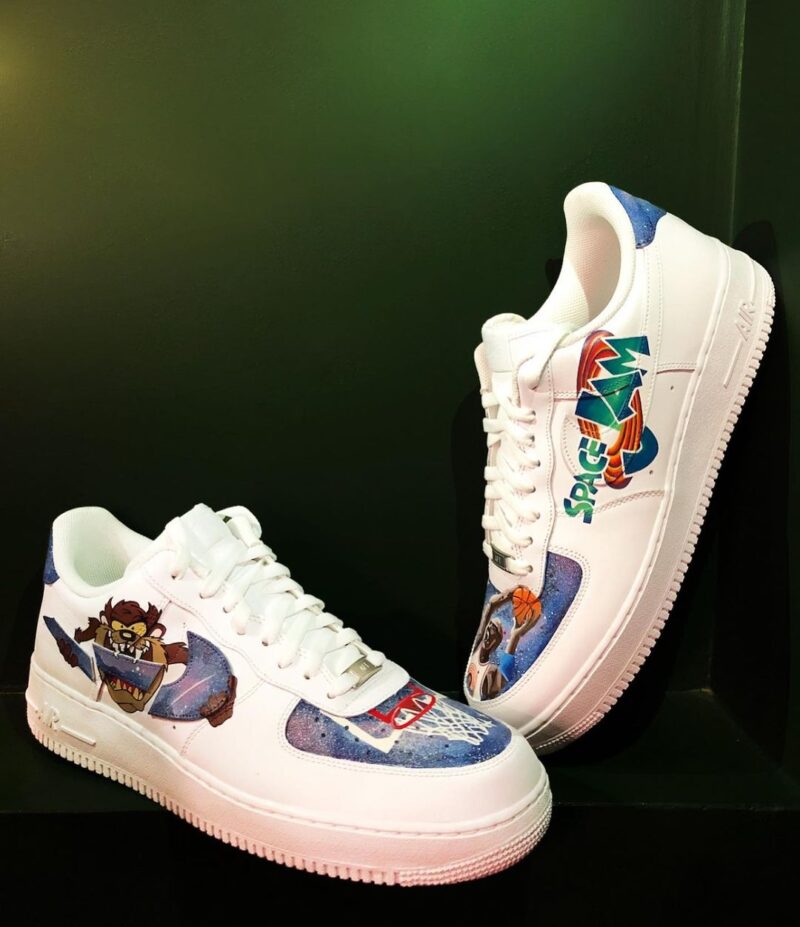 Space Jam Air Force 1 Custom