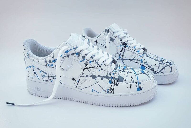 Splatter Air Force 1 Custom - Image 4