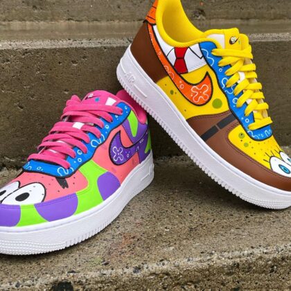 SpongeBob SquarePants Air Force 1 Custom