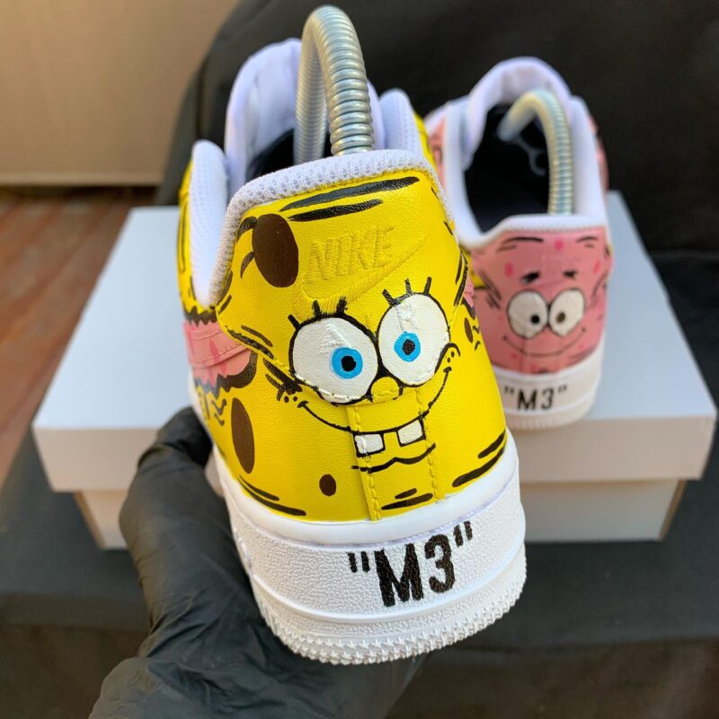 Spongebob and Patrick Air Force 1 Custom - Image 4