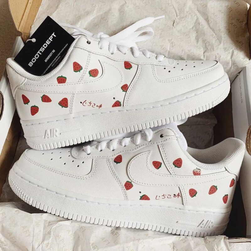 Strawberry Air Force 1 Custom