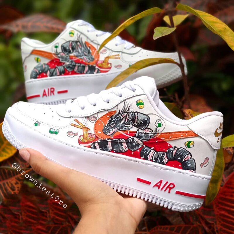 Sushi Dragon Air Force 1 Custom