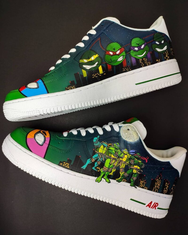 Teenage Mutant Ninja Turtles Air Force 1 Custom