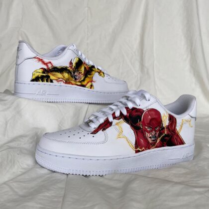 The Flash Air Force 1 Custom