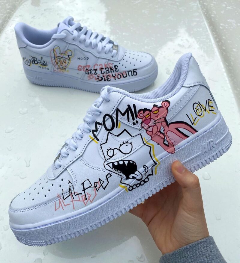 The Pink Panther Air Force 1 Custom