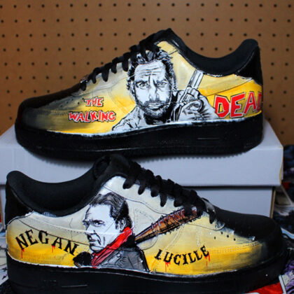 The Walking Dead - Rick x Negan Air Force 1 Custom