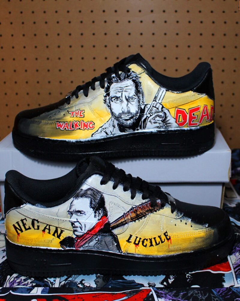 The Walking Dead - Rick x Negan Air Force 1 Custom