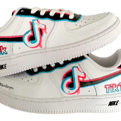 Tik Tok Air Force 1 Custom