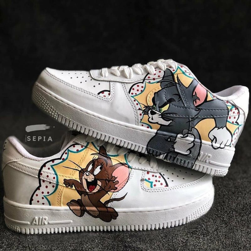 Tom and Jerry Air Force 1 Custom