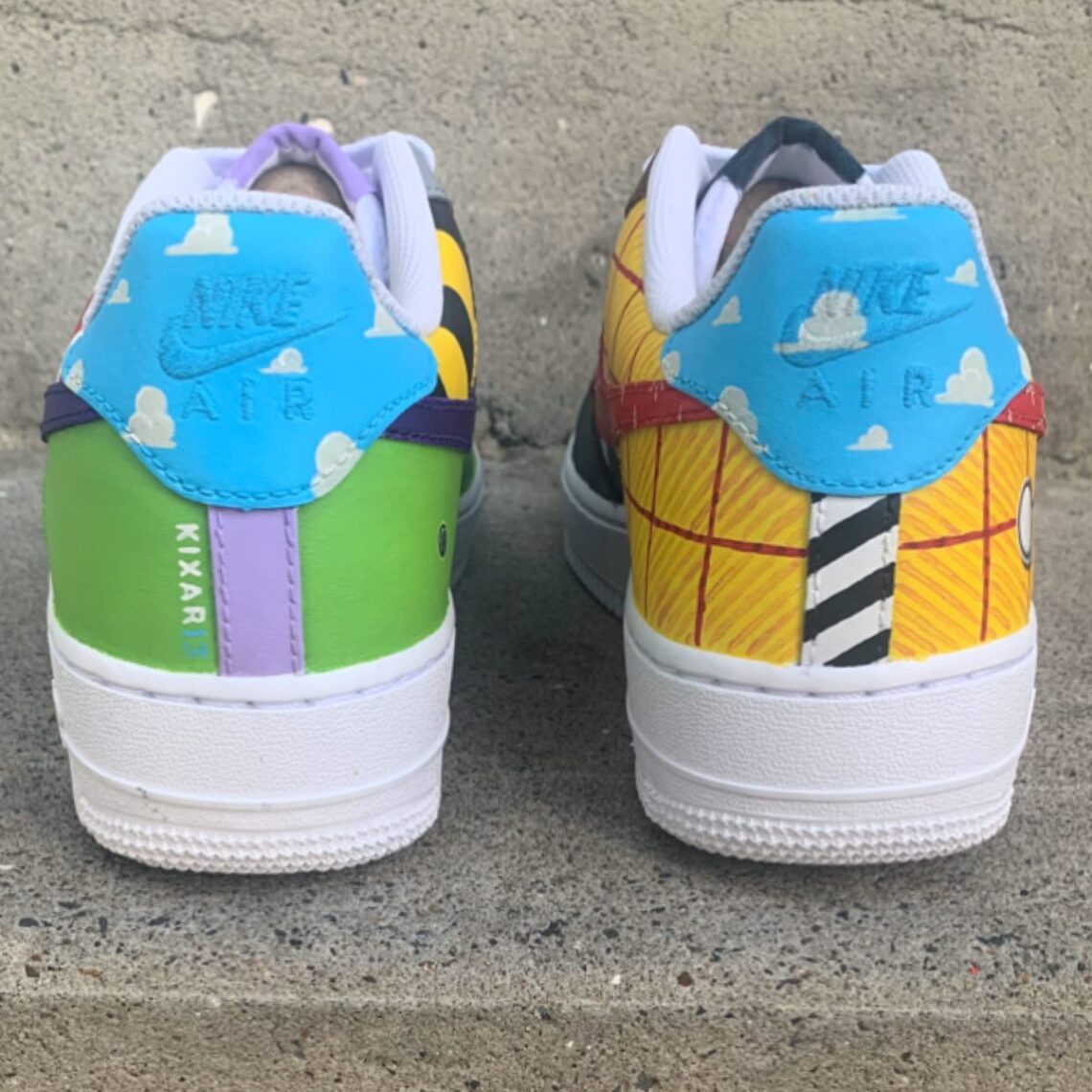 custom toy story af1