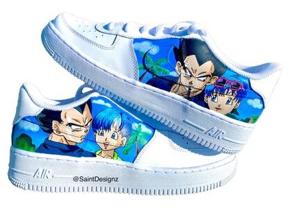 Vegeta and Bulma Air Force 1 Custom