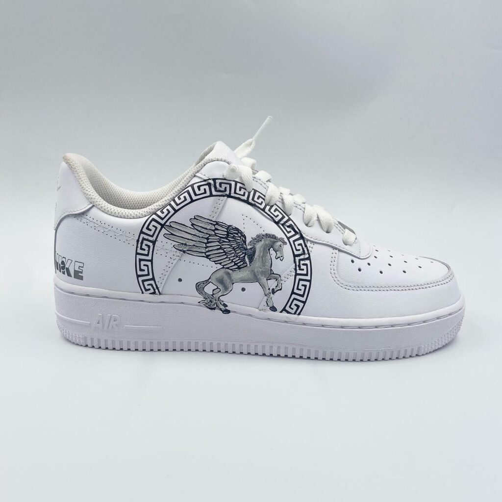 custom versace air force 1