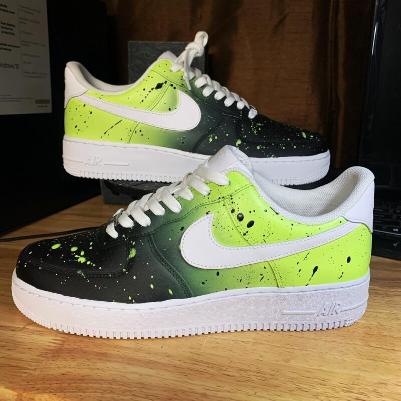 Volt Fade Air Force 1 Custom - Image 2