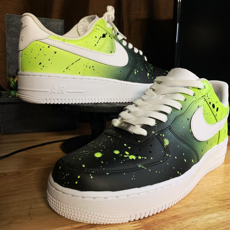 Volt Fade Air Force 1 Custom - Image 3