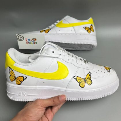 Yellow Butterflies Air Force 1 Custom