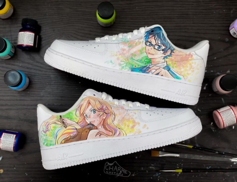 Your Lie in April Air Force 1 Custom