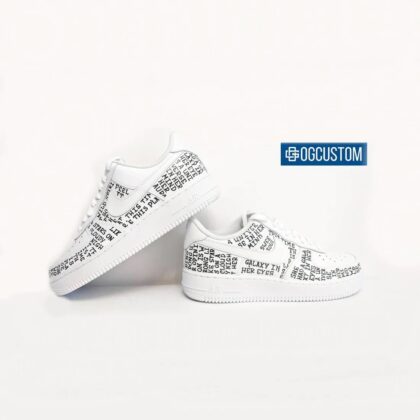 Your Words Air Force 1 Custom