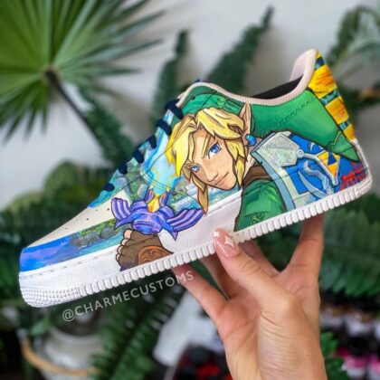 Zelda and Link Air Force 1 Custom