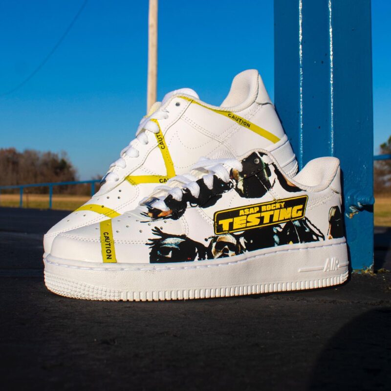 ASAP Rocky Air Force 1 Custom - Image 5