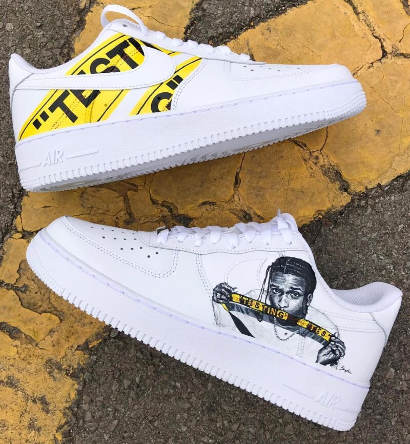 ASAP Rocky Air Force 1 Custom